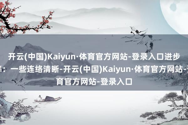 开云(中国)Kaiyun·体育官方网站-登录入口进步怀胎几率：一些连络清晰-开云(中国)Kaiyun·体育官方网站-登录入口