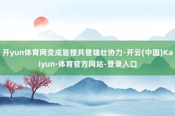开yun体育网变成皆捏共管雄壮协力-开云(中国)Kaiyun·体育官方网站-登录入口