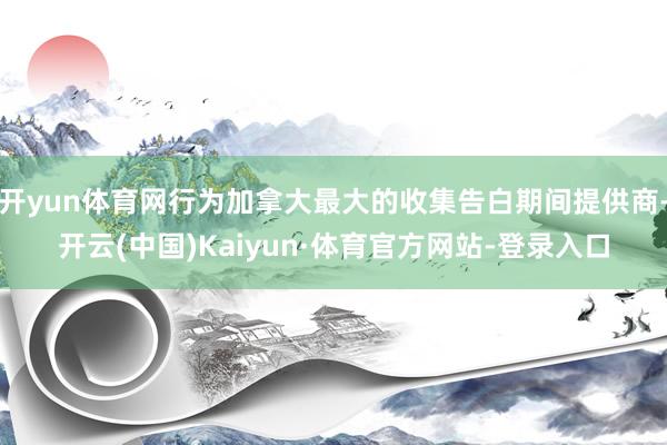 开yun体育网行为加拿大最大的收集告白期间提供商-开云(中国)Kaiyun·体育官方网站-登录入口