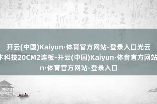 开云(中国)Kaiyun·体育官方网站-登录入口光云科技、青木科技20CM2连板-开云(中国)Kaiyun·体育官方网站-登录入口