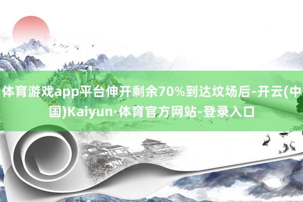 体育游戏app平台伸开剩余70%到达坟场后-开云(中国)Kaiyun·体育官方网站-登录入口